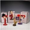 Image 4 : 4pc Betty Boop Character Figurines and Music Box