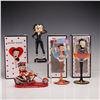 Image 9 : 4pc Betty Boop Character Figurines and Music Box