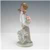 Image 2 : Lladro Porcelain Figurine Spring Girl 01005217