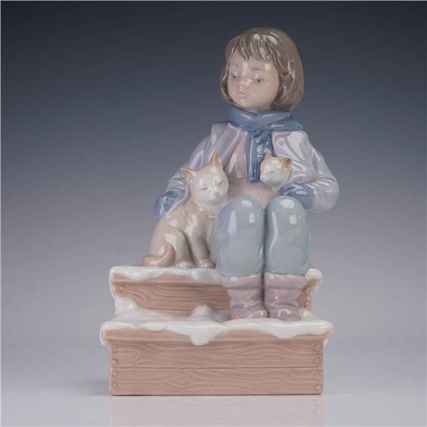Lladro Porcelain Figurine, Room for Three 1008023