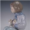 Image 4 : Lladro Porcelain Figurine, Room for Three 1008023