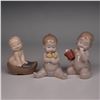 Image 1 : Three NAO by Lladro Figurines from the 'Where Do Babies Come From' Series