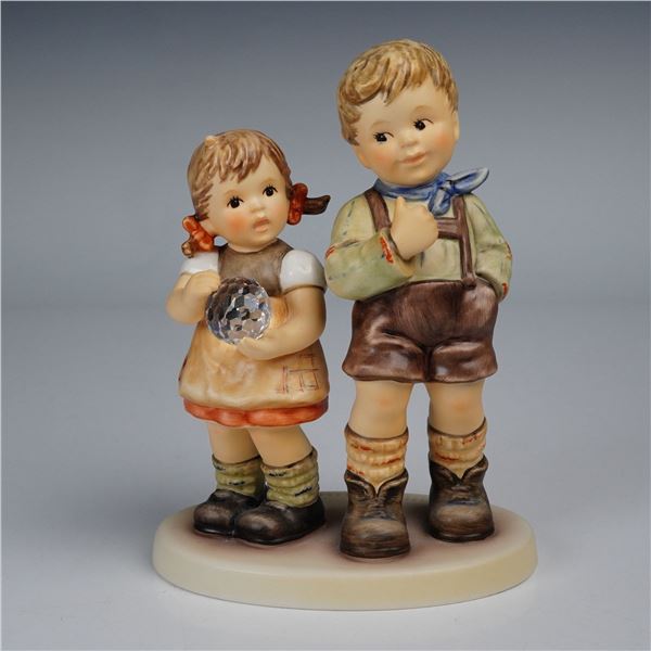 Goebel Hummel Figurine, She Caught It!
