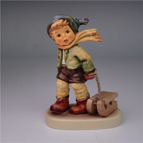 Goebel Hummel Porcelain Figurine, Winter Sleigh Ride