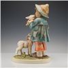 Image 3 : 2pc Goebel Hummel Porcelain LE Figurine & Plaque, Shepherd's Boy