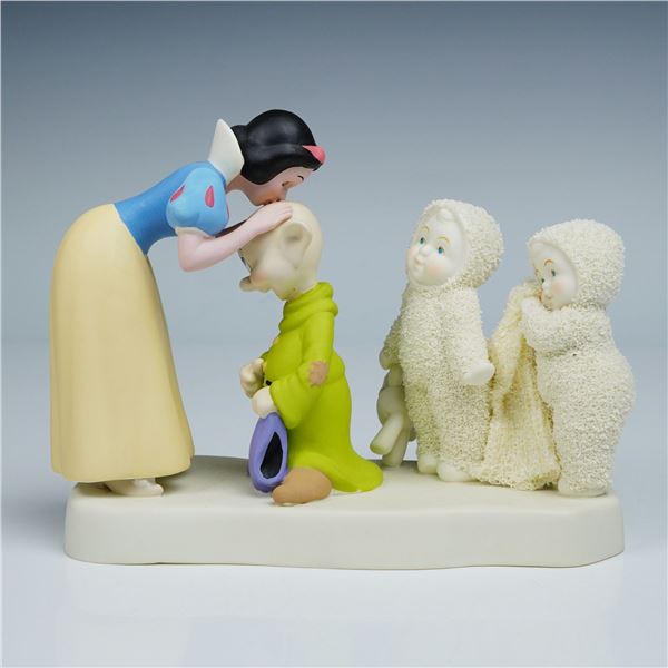 Department 56 Snowbabies Figurine, One by One She Kissed Them All