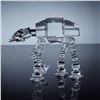 Image 1 : Swarovski Crystal Disney Star Wars Figurine, AT-AT-Walker