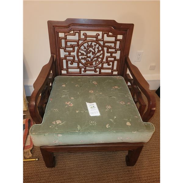 Ming Style Asian Rosewood Chair