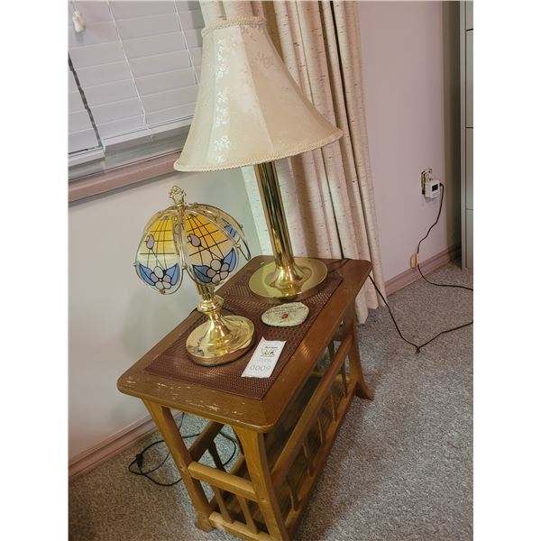 Lamps & Side Table B