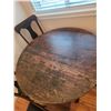 Image 3 : Antique Oak Dining Table & Chairs A