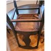 Image 7 : Antique Oak Dining Table & Chairs A