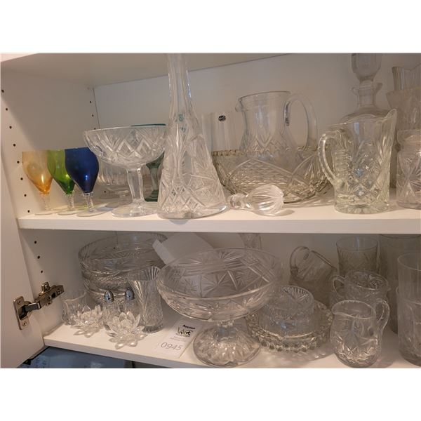 Crystal, Glassware A
