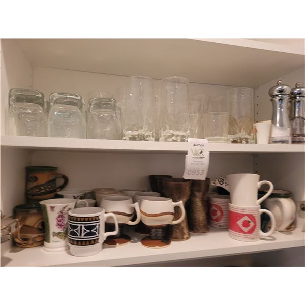 Glassware, Mugs A
