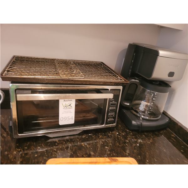Toaster Oven, Coffee Maker A