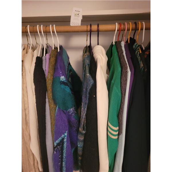 Ladies Sweaters, Jackets A