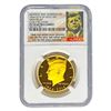 Image 1 : 1964-2014-W 50C Gold Kennedy 3/4 oz NGC PF70 Ultra Cameo