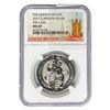 Image 1 : 2017 $100 Platnium G. Britain Lion 1 oz NGC MS69