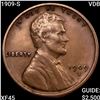 Image 1 : 1909-S VDB Wheat Cent NEARLY UNCIRCULATED