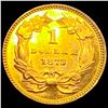 Image 2 : 1873 Open 3 Rare Gold Dollar CHOICE BU