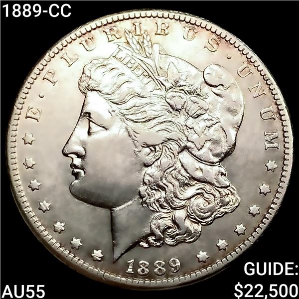 1889-CC Morgan Silver Dollar HIGH GRADE