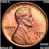 Image 1 : 1909-S VDB Wheat Cent CHOICE BU RB