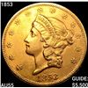 Image 1 : 1853 $20 Gold Double Eagle HIGH GRADE