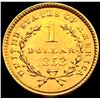 Image 2 : 1853 Rare Gold Dollar CHOICE BU