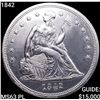 Image 1 : 1842 Seated Liberty Dollar CHOICE BU PL
