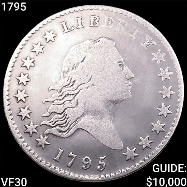 1795 Flowing Hair Half Dollar LIGHTLY CIRCULATED