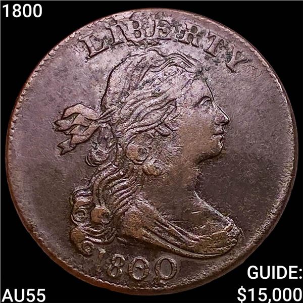 1800/1799 Draped Bust Large Cent HIGH GRADE
