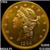 Image 1 : 1904 $20 Gold Double Eagle CHOICE BU PL