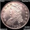 Image 1 : 1823 Patched 3 Capped Bust Half Dollar GEM BU PL