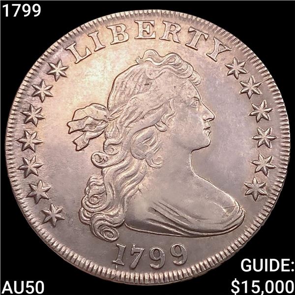 1799 Draped Bust Dollar CLOSELY UNCIRCULATED