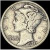 Image 1 : 1921-D Silver Mercury Dime LIGHTLY CIRCULATED