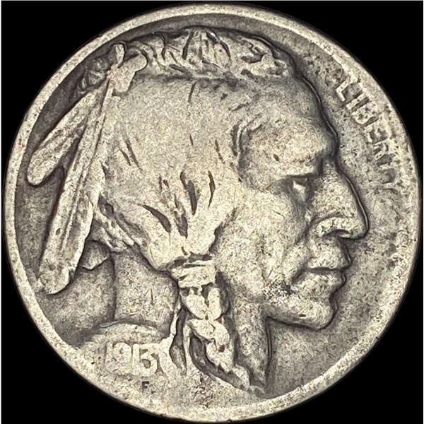1913-S Type 1 Buffalo Nickel LIGHTLY CIRCULATED