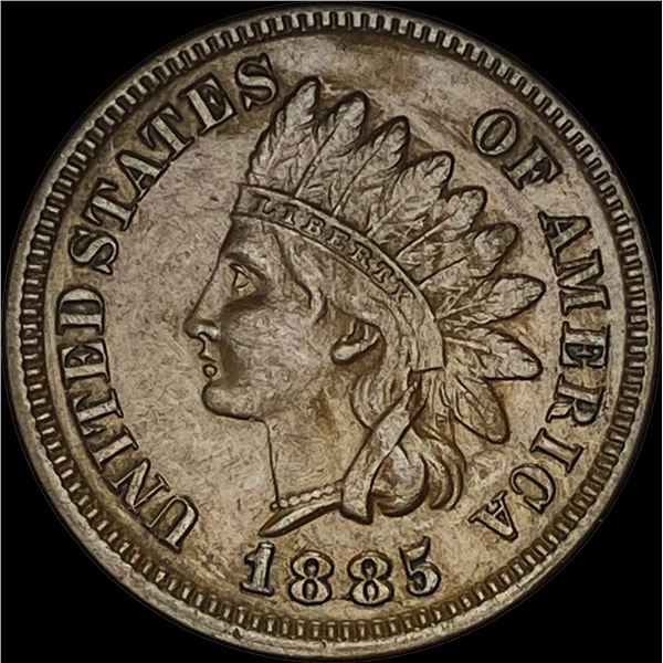 1885 Indian Head Cent CHOICE AU