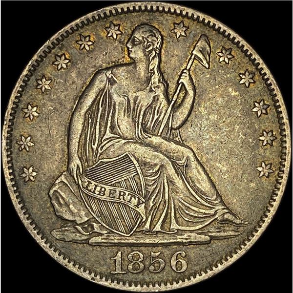 1856-O Silver Half Dollar NEARLY UNCIRCULATED