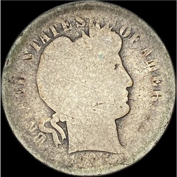 1914 Barber Dime NICELY CIRCULATED