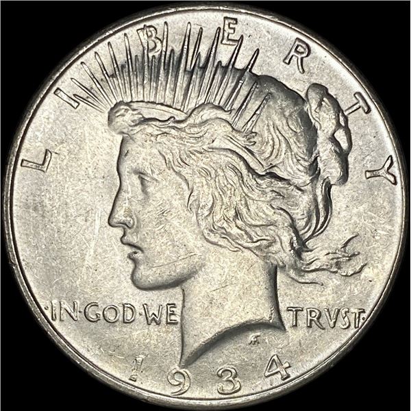 1934 Peace Silver Dollar CHOICE BU