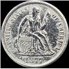 Image 1 : 1877-CC Silver Seated Liberty Dime CLOSELY UNCIRCULATED