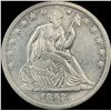 Image 1 : 1863-S Silver Half Dollar ABOUT UNCIRCULATED