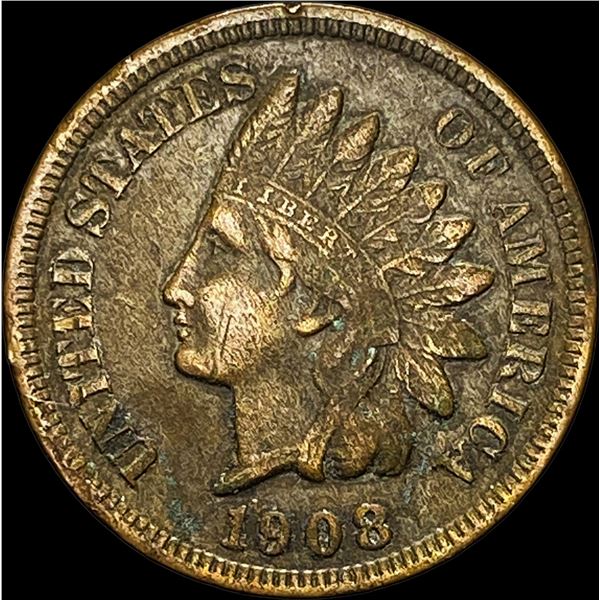 1908-S Indian Head Cent NEARLY UNCIRCULATED