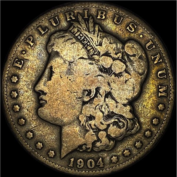 1904-S Silver Morgan Dollar NICELY CIRCULATED