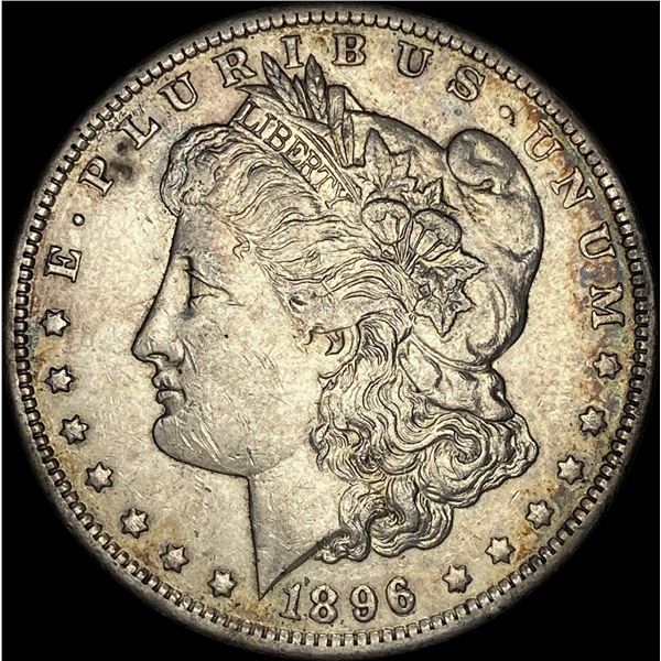 1896 Silver Morgan Dollar CLOSELY UNCIRCULATED