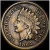 Image 1 : 1864 Bronze Indian Head Cent CLOSELY UNCIRCULATED