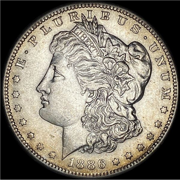 1886-S Silver Morgan Dollar CLOSELY UNCIRCULATED