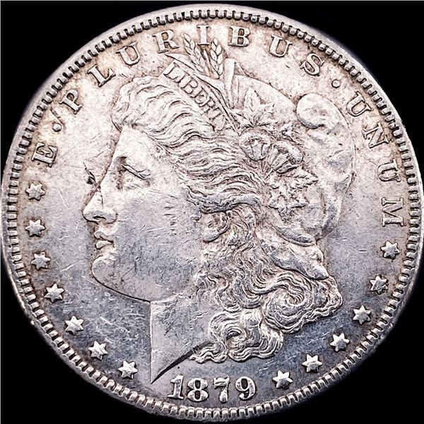 1879-S Silver Morgan Dollar CLOSELY UNCIRCULATED