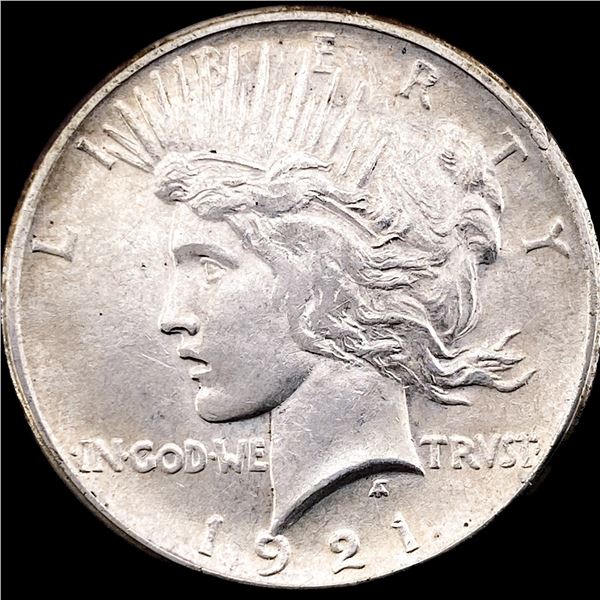 1921 Silver Peace Dollar CHOICE AU