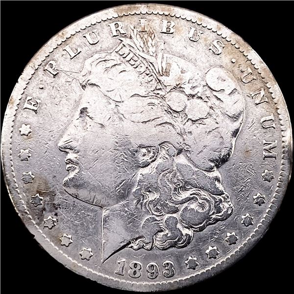 1893-CC Silver Morgan Dollar NICELY CIRCULATED