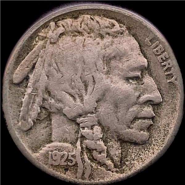 1925-D Buffalo Nickel LIGHTLY CIRCULATED